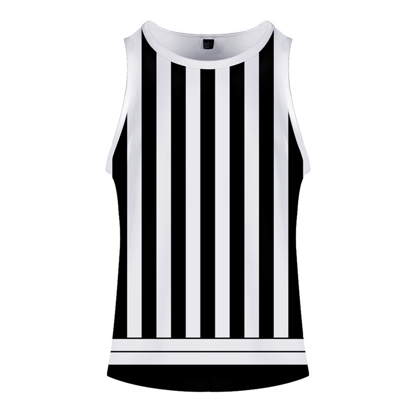 Fashion Print Deemon Slayer Kimetsu No Yaiba Kostüüm Cosplay Homme 3D Kulturismi Tankid Varrukateta Meeste Naiste Fitness 3D Vest