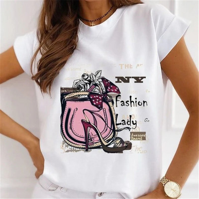 Μοντάλ μακιγιάζ γραφικό μπλουζάκι μόδας Καλοκαιρινό καθημερινό γυναικείο μπλουζάκι Sunflower Streetwear κοντομάνικο μπλουζάκι