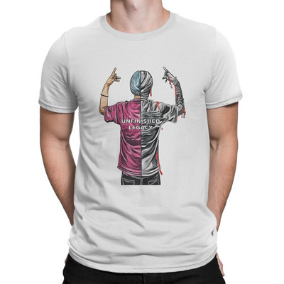 Indijas repera radošais Tkrekls vīriešiem Sidhu Moosewala apaļas apkakles pamata T krekls Hiphopa dzimšanas dienas dāvanas āra apģērbam