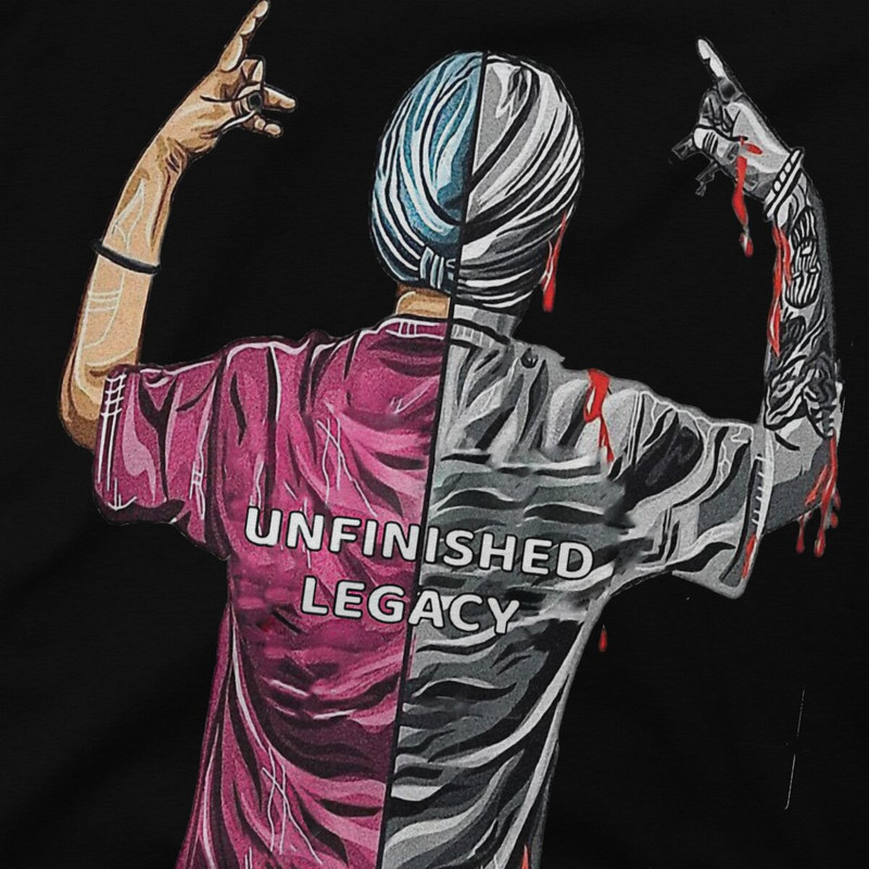 Indijas repera radošais Tkrekls vīriešiem Sidhu Moosewala apaļas apkakles pamata T krekls Hiphopa dzimšanas dienas dāvanas āra apģērbam