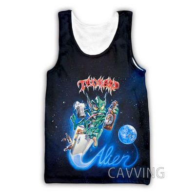 Νέα μόδα Γυναικείες/Ανδρικές 3D μπλούζες Tankard Band Μπλούζες με φανελάκι Harajuku Καλοκαιρινό εσώρουχο πουκάμισα Streetwear