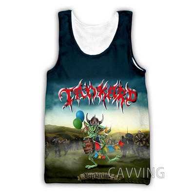 Νέα μόδα Γυναικείες/Ανδρικές 3D μπλούζες Tankard Band Μπλούζες με φανελάκι Harajuku Καλοκαιρινό εσώρουχο πουκάμισα Streetwear