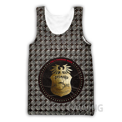 Νέα μόδα Γυναικείες/Ανδρικές 3D μπλούζες Tankard Band Μπλούζες με φανελάκι Harajuku Καλοκαιρινό εσώρουχο πουκάμισα Streetwear