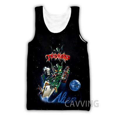 Νέα μόδα Γυναικείες/Ανδρικές 3D μπλούζες Tankard Band Μπλούζες με φανελάκι Harajuku Καλοκαιρινό εσώρουχο πουκάμισα Streetwear