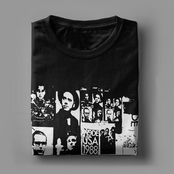 Ηλεκτρονικό Rock Depeche Cool Mode T-Shirts Ανδρικό χιουμοριστικό βαμβακερό μπλουζάκι με στρογγυλό γιακά κοντομάνικο μπλουζάκι 4XL 5XL 6XL μπλουζάκια