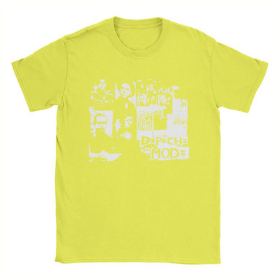 Ηλεκτρονικό Rock Depeche Cool Mode T-Shirts Ανδρικό χιουμοριστικό βαμβακερό μπλουζάκι με στρογγυλό γιακά κοντομάνικο μπλουζάκι 4XL 5XL 6XL μπλουζάκια