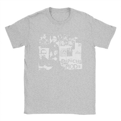 Ηλεκτρονικό Rock Depeche Cool Mode T-Shirts Ανδρικό χιουμοριστικό βαμβακερό μπλουζάκι με στρογγυλό γιακά κοντομάνικο μπλουζάκι 4XL 5XL 6XL μπλουζάκια