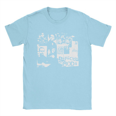 Ηλεκτρονικό Rock Depeche Cool Mode T-Shirts Ανδρικό χιουμοριστικό βαμβακερό μπλουζάκι με στρογγυλό γιακά κοντομάνικο μπλουζάκι 4XL 5XL 6XL μπλουζάκια