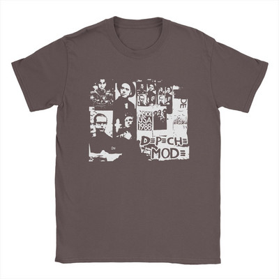 Ηλεκτρονικό Rock Depeche Cool Mode T-Shirts Ανδρικό χιουμοριστικό βαμβακερό μπλουζάκι με στρογγυλό γιακά κοντομάνικο μπλουζάκι 4XL 5XL 6XL μπλουζάκια