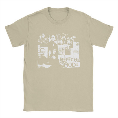 Ηλεκτρονικό Rock Depeche Cool Mode T-Shirts Ανδρικό χιουμοριστικό βαμβακερό μπλουζάκι με στρογγυλό γιακά κοντομάνικο μπλουζάκι 4XL 5XL 6XL μπλουζάκια