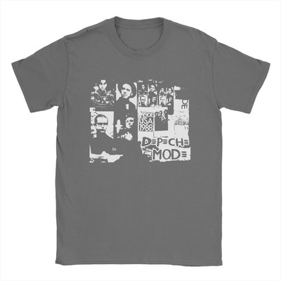 Ηλεκτρονικό Rock Depeche Cool Mode T-Shirts Ανδρικό χιουμοριστικό βαμβακερό μπλουζάκι με στρογγυλό γιακά κοντομάνικο μπλουζάκι 4XL 5XL 6XL μπλουζάκια