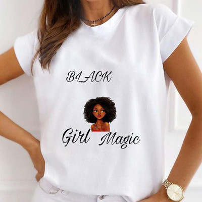 Sieviešu tauriņš ar ziedu apdruku Harajuku vasaras Tkrekli Ikdienas Tkrekls ar apaļu kaklu ar īsām piedurknēm Sieviešu T-krekls Drop Ship