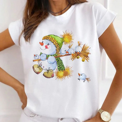 Μοντέρνο βερνίκι νυχιών ψηλοτάκουνα μπλουζάκια με στάμπες Γυναικεία καλοκαιρινά γραφικά μπλουζάκια αστεία πουκάμισα γυναικεία μπλουζάκια Loose crew λαιμόκοψη Harajuku τοπ