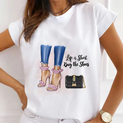 Νέο καλοκαιρινό πουκάμισο μόδας Χείλη Ηλίανθος γραφικά μπλουζάκια Γυναικεία μπλουζάκια Βάση με λαιμόκοψη Λευκά μπλουζάκια φιλί αγάπης αστεία κορίτσια Φαρδιά μπλουζάκι