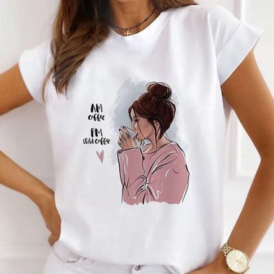 Νέο καλοκαιρινό πουκάμισο μόδας Χείλη Ηλίανθος γραφικά μπλουζάκια Γυναικεία μπλουζάκια Βάση με λαιμόκοψη Λευκά μπλουζάκια φιλί αγάπης αστεία κορίτσια Φαρδιά μπλουζάκι