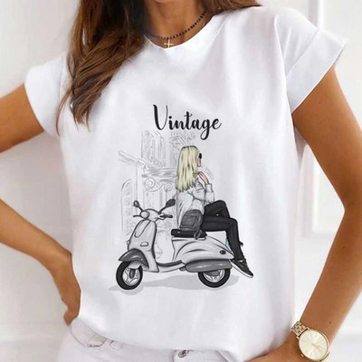 Μόδα Καλοκαιρινό μπλουζάκι για γυναίκα Νέο μπλουζάκι I Love My Style Letter Γραφικό χαριτωμένο γυναικείο μπλουζάκι Γυναικείο μπλουζάκι