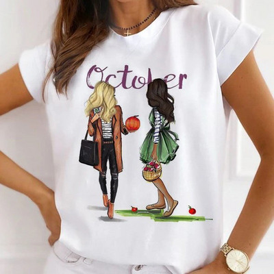 Μόδα Καλοκαιρινό μπλουζάκι για γυναίκα Νέο μπλουζάκι I Love My Style Letter Γραφικό χαριτωμένο γυναικείο μπλουζάκι Γυναικείο μπλουζάκι