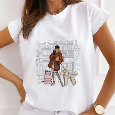 Μόδα Καλοκαιρινό μπλουζάκι για γυναίκα Νέο μπλουζάκι I Love My Style Letter Γραφικό χαριτωμένο γυναικείο μπλουζάκι Γυναικείο μπλουζάκι