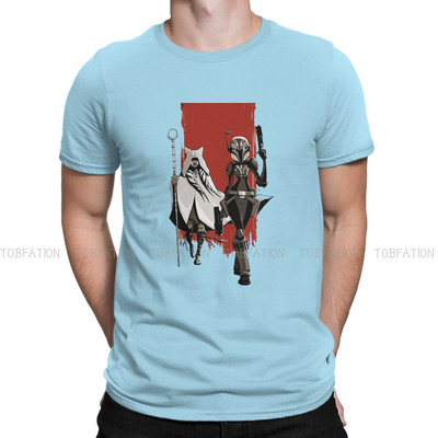 Disney Ahsoka Tano klasisks vīriešu krekls Camisetas stila T krekls Homme Print Loose