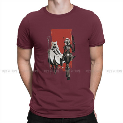 Disney Ahsoka Tano klasisks vīriešu krekls Camisetas stila T krekls Homme Print Loose