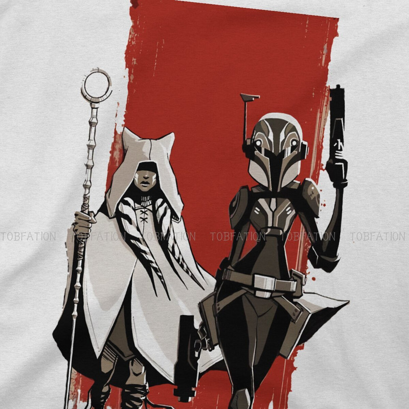 Disney Ahsoka Tano klasisks vīriešu krekls Camisetas stila T krekls Homme Print Loose
