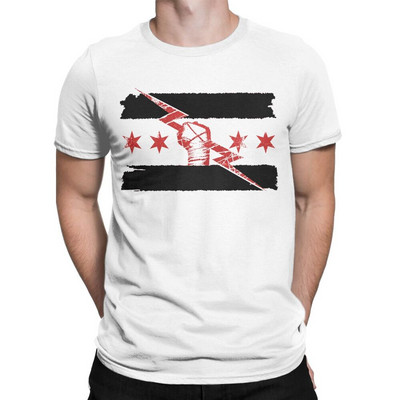 Vīriešu cm Punk Aew Labākie pasaulē T krekli 100% kokvilnas drēbes Jaunums īsām piedurknēm Crew Neck Tees Oriģinālie T-krekli