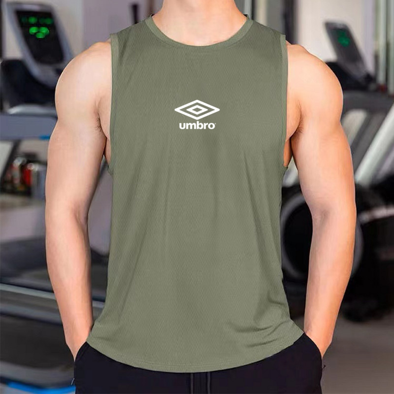 Sports, moderns, uztvērējs, fitness, ikdienišķs O veida kakla muskuļu veste, kultūrisms, treniņš, elpojošs apģērbs bez piedurknēm, vīriešu tops