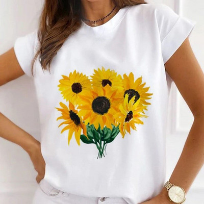 Karikatūra Butterfly Dog Rabbit Camera Printed Sieviešu T-krekls 100% Modāls Īsām Piedurknēm Brīvi Tkrekli Harajuku Tops Tī sieviešu krekli