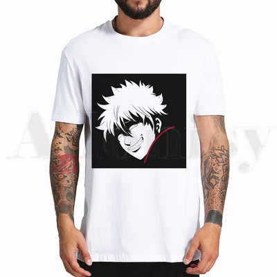Gintama Anime Sakata Gintoki Kagura tricouri Topuri tricouri bărbați femei tricou casual cu mânecă scurtă Streetwear amuzant