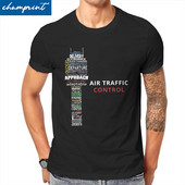 Ελεγκτή εναέριας κυκλοφορίας Μπλουζάκια Ανδρικά βαμβακερά Awesome T-Shirt Crewneck Μπλουζάκι με κοντό μανίκι Πρωτότυπο