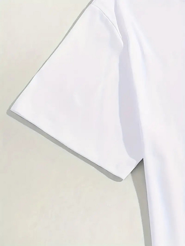 2023. gada galvaskausa kokvilnas T-krekls, vīriešu ikdienas vienkrāsains, nedaudz izstiepts T-krekls ar apaļu apkakli pavasara vasarai Jauns