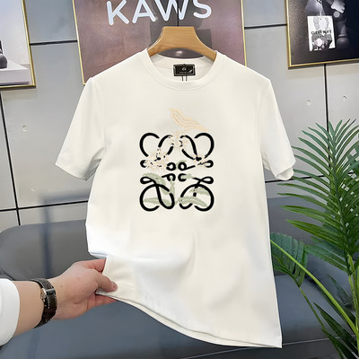 Pulovers ar apaļu apkakli Herbarium Annunciation Bird Brint krekls ar īsām piedurknēm brīvs ikdienas vasaras vīriešu tops sieviešu T-krekls