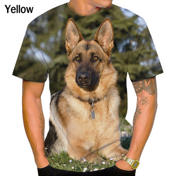 Unisex Funny Cute Dog 3D Printed Summer Casual Cool T-shirt