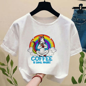 Did You Eat The Last Unicorn Funny T-shirt Γυναικείο λευκό Casual Harajuku T-shirt γυναικείο κοντομάνικο μπλουζάκι Γυναικείο