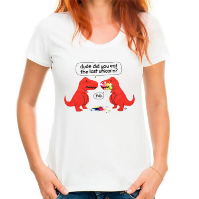 Ar suvalgei paskutinį vienaragį Juokingi marškinėliai Moteriški balti laisvalaikio Harajuku marškinėliai trumpomis rankovėmis moteriški marškinėliai