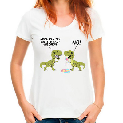 Ar suvalgei paskutinį vienaragį Juokingi marškinėliai Moteriški balti laisvalaikio Harajuku marškinėliai trumpomis rankovėmis moteriški marškinėliai