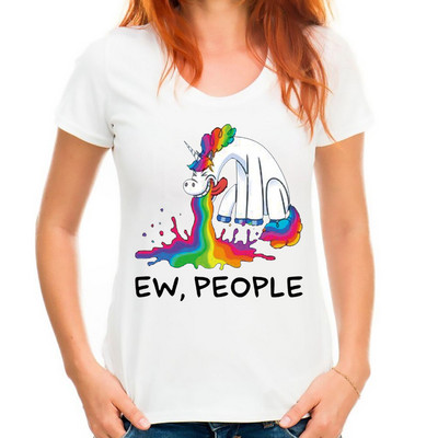 Ar suvalgei paskutinį vienaragį Juokingi marškinėliai Moteriški balti laisvalaikio Harajuku marškinėliai trumpomis rankovėmis moteriški marškinėliai