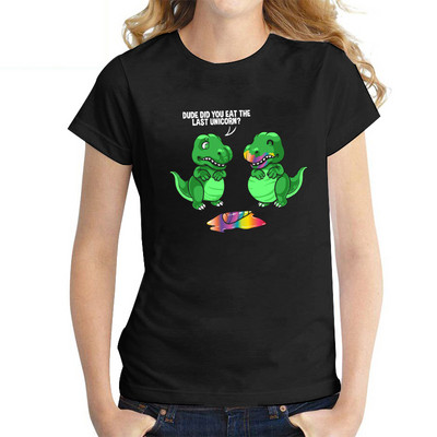 Ar suvalgei paskutinį vienaragį Juokingi marškinėliai Moteriški balti laisvalaikio Harajuku marškinėliai trumpomis rankovėmis moteriški marškinėliai