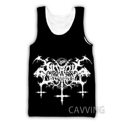 CAVVING 3D Printed Satanic Warmaster Band Μπλούζες Tank Tops Harajuku Vest Καλοκαιρινό πουκάμισο εσώρουχα Streetwear για άνδρες/γυναικεία