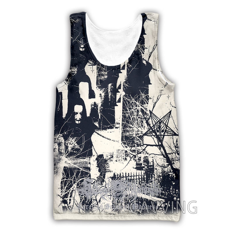 CAVVING 3D Printed Satanic Warmaster Band Μπλούζες Tank Tops Harajuku Vest Καλοκαιρινό πουκάμισο εσώρουχα Streetwear για άνδρες/γυναικεία