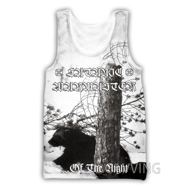 CAVVING 3D Printed Satanic Warmaster Band Μπλούζες Tank Tops Harajuku Vest Καλοκαιρινό πουκάμισο εσώρουχα Streetwear για άνδρες/γυναικεία