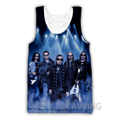 CAVVING 3D printed Edguy Rock Tank Tops Harajuku Vest Καλοκαιρινό εσώρουχο πουκάμισα Streetwear για άνδρες/γυναικεία V01