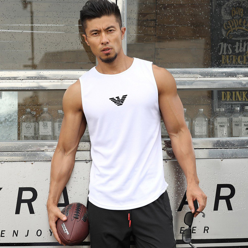 Ανδρικά ρούχα γυμναστικής Καλοκαιρινό αναπνεύσιμο Bodybuilding Tank Top Brandtank top y2kcamisetas tirantes gym masculino