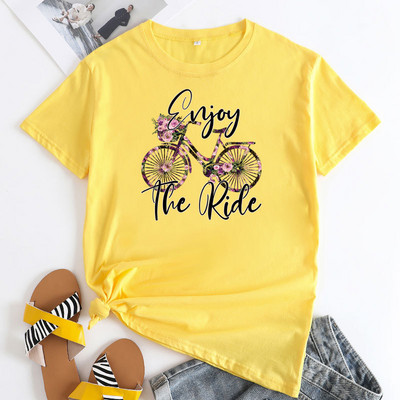 JFUNCY sieviešu lielizmēra T-krekli ar īsām piedurknēm kokvilnas t-krekls sieviešu grafiski T krekli Sieviešu vasaras Tkrekli Mode Sieviešu topi