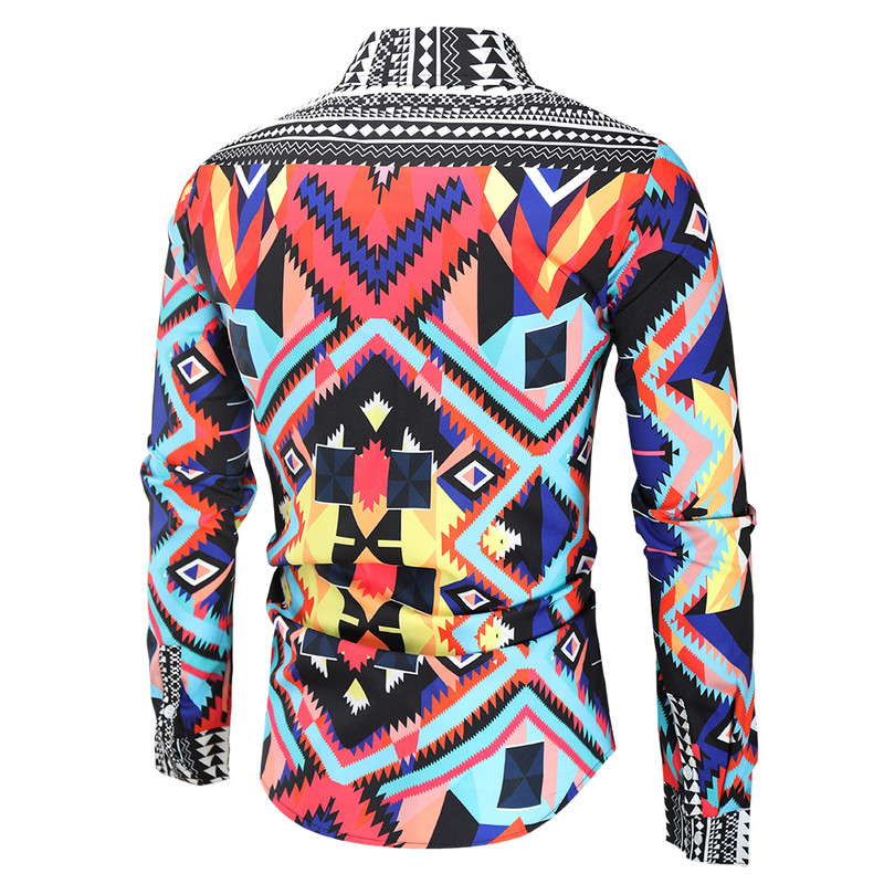 Prabangūs gėlėti marškiniai Vyriški Camisa Social Masculina 2020 Visiškai nauji vyriški Slim Fit suknelės marškiniai smokingo marškinėliai Streetwear laisvalaikio marškinėliai