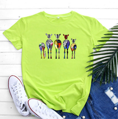 Καλοκαιρινό μπλουζάκι JFUNCY Γυναικείο κοντομάνικο μπλουζάκι 2022 Μόδα πολύχρωμα βαμβακερά μπλουζάκια Γυναικεία μπλουζάκια ρούχα Γυναικεία μπλουζάκια