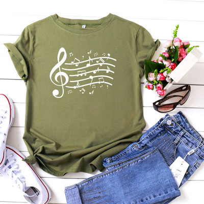 JFUNCY naiste puuvillane T-särk Noodid Graafiline T-särk Suured suvetopid Harajuku Naiste T-särk lühikeste varrukatega naiste riided