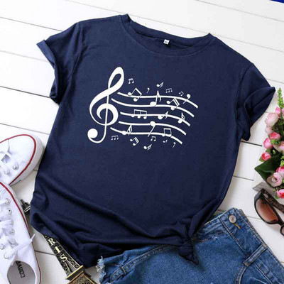 JFUNCY naiste puuvillane T-särk Noodid Graafiline T-särk Suured suvetopid Harajuku Naiste T-särk lühikeste varrukatega naiste riided