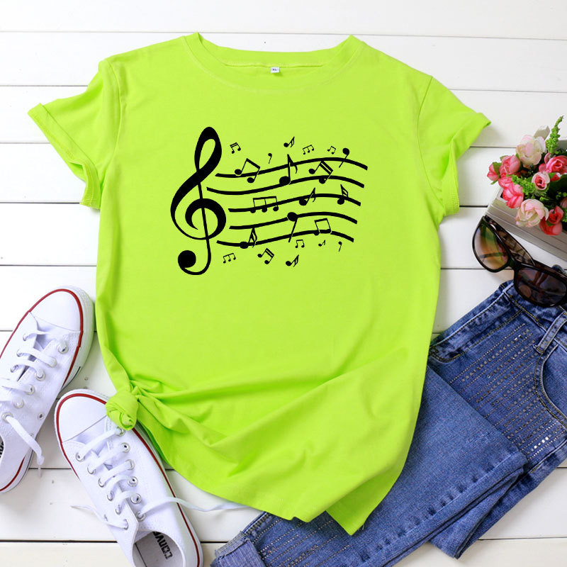 JFUNCY naiste puuvillane T-särk Noodid Graafiline T-särk Suured suvetopid Harajuku Naiste T-särk lühikeste varrukatega naiste riided