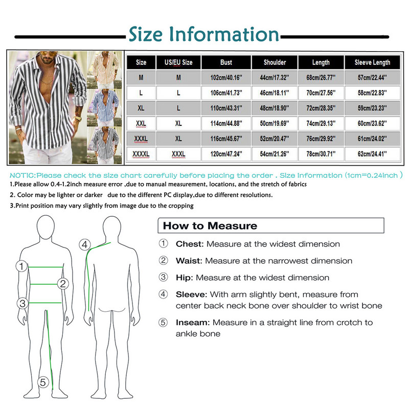 Férfi alkalmi ing Függőleges csíkos karcsúsított blúzok Hosszú ujjú gombos ing Egysoros férfi ingek felsők